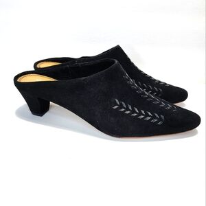 Splendid Nedda Black Suede Mules